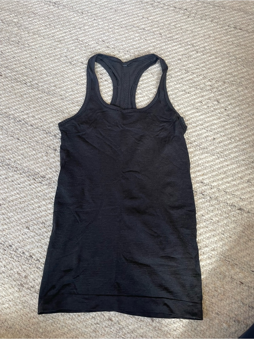 lululemon Black Racerback Tank